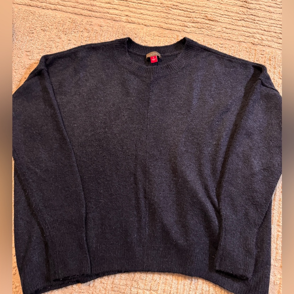 Vince Camuto Women’s Navy Crewneck Sweater